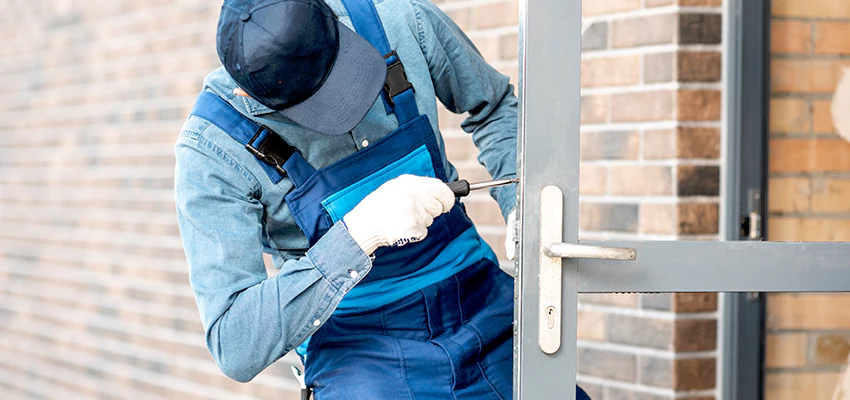 Pivot Storefront Door Locks Installation in San Dimas, California