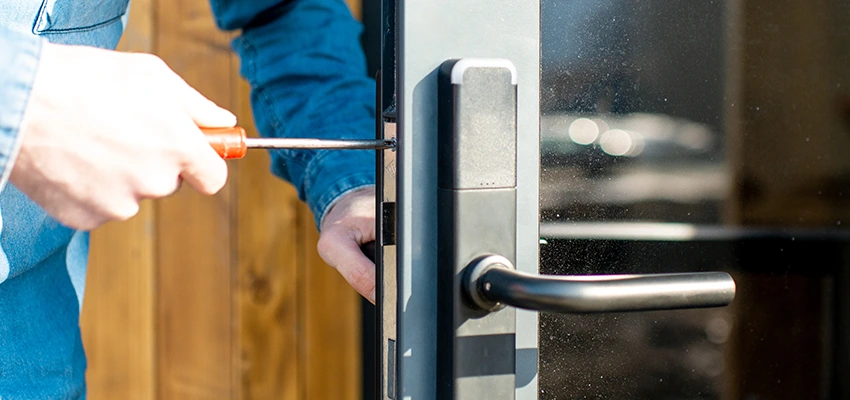 Aluminium Door Lock Replacement in San Dimas, California